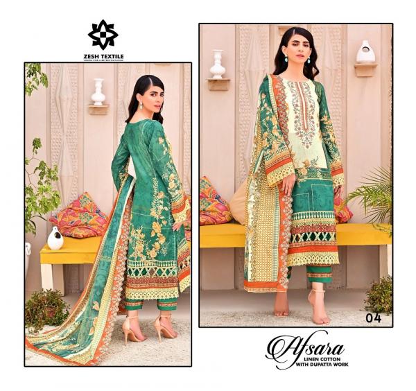 Zesh AFsara – Dress Material